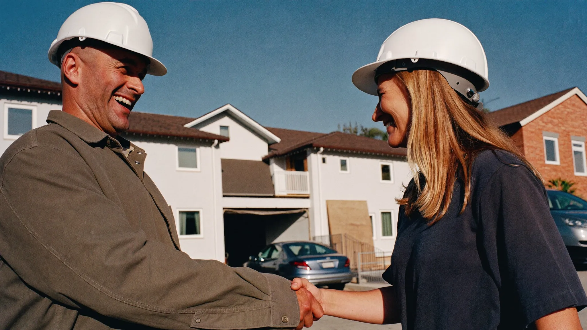 Contractor sharing proof of insurance before a job